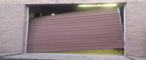 Out of track overhead door Syracuse